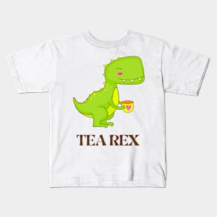 Tea rex Kids T-Shirt